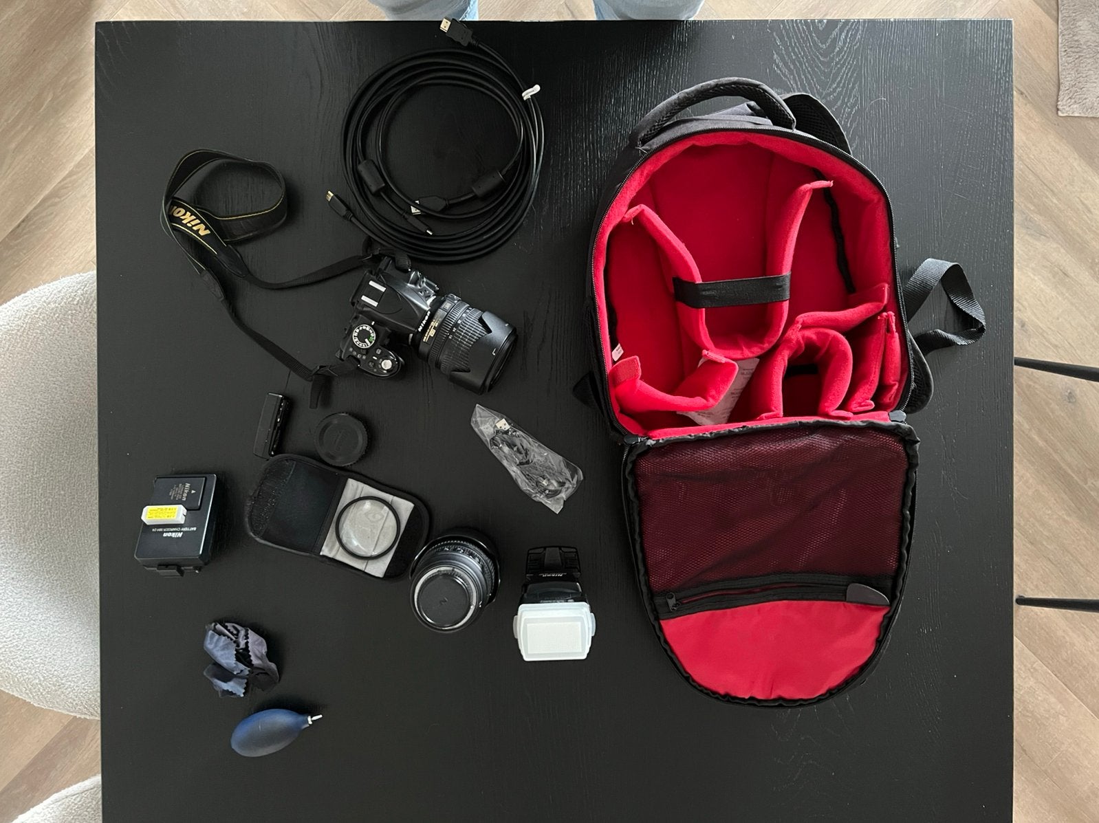 Nikon D3100 set met veel extra’s, Ophalen, Gebruikt, Spiegelreflex, Nikon