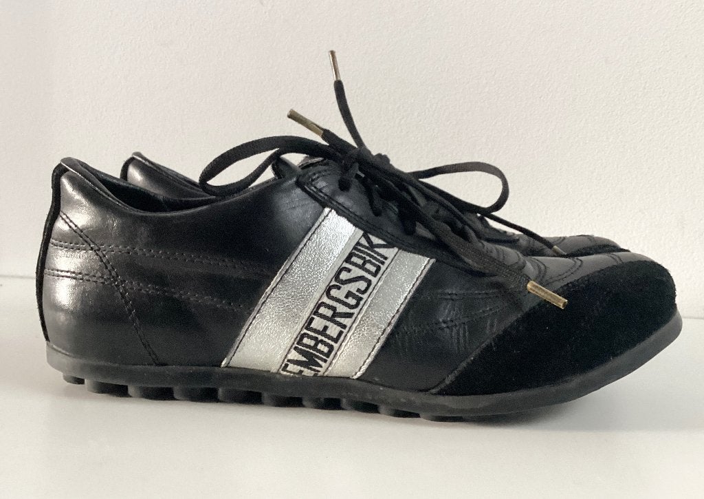 Bikkembergs sneakers leer zwart mt 38, Zwart, Ophalen of Verzenden, Sneakers of Gympen, Bikkembergs