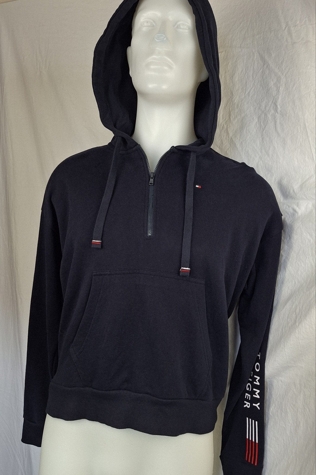 Nieuw staat - Dames Tommy Hilfiger vest - Maat L, Blauw, Maat 42/44 (L), Ophalen of Verzenden, Zo goed als nieuw