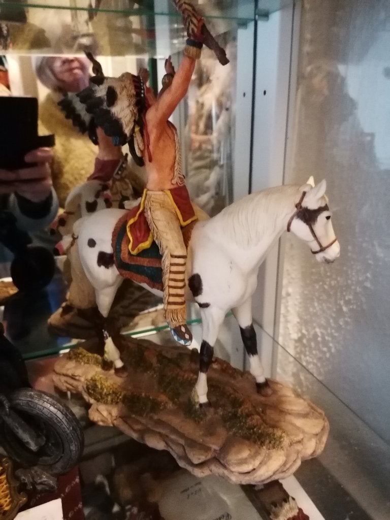 een indaan op paard, Ophalen of Verzenden, Nieuw, Dier