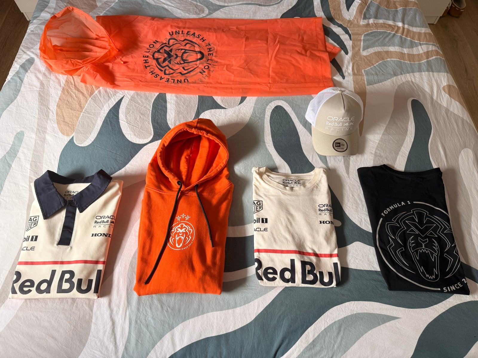 Max Verstappen Red Bull F1 Kledingpakket - Maat L, Ophalen of Verzenden, Zo goed als nieuw