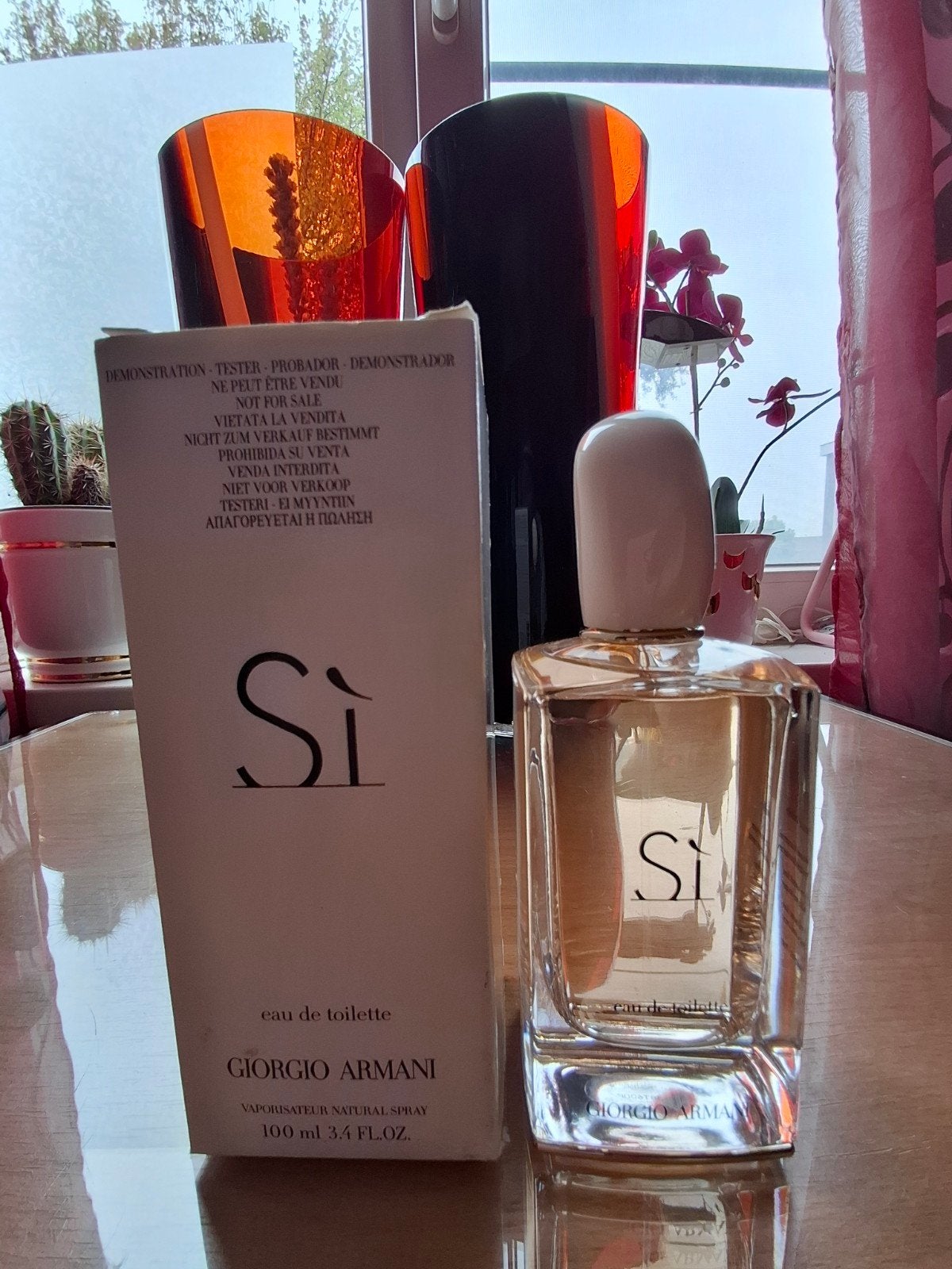 Giorgio Armani Si Eau de Toilette 100ml - Nieuwe Tester, Verzenden, Nieuw