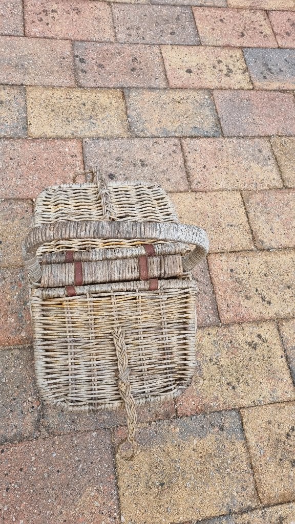 vissers mand decoratie, Ophalen of Verzenden, Gebruikt