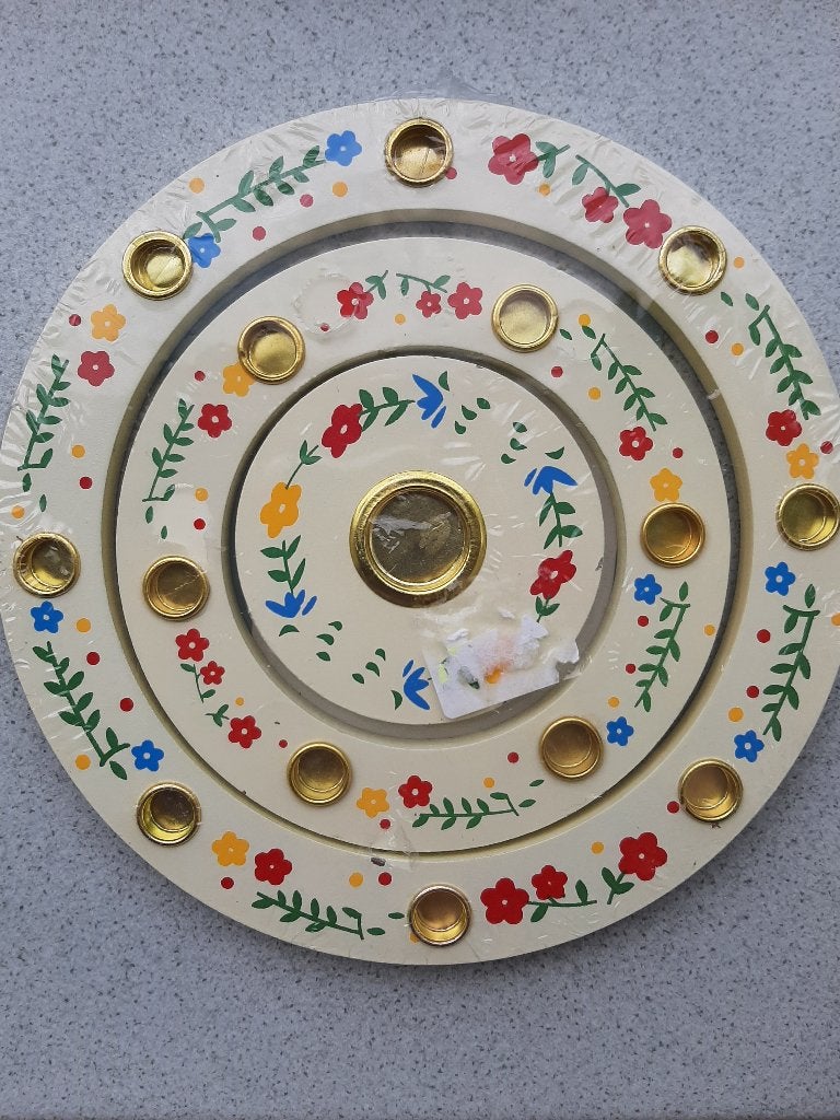 Verjaardagsring ring jaarring hout NIEUW!, Ophalen, Nieuw