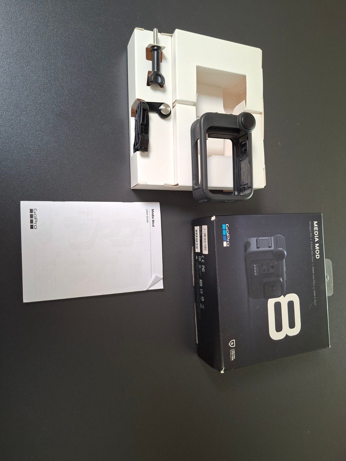 GoPro Media Mod voor HERO8 Black, Overige typen, Ophalen of Verzenden, Zo goed als nieuw