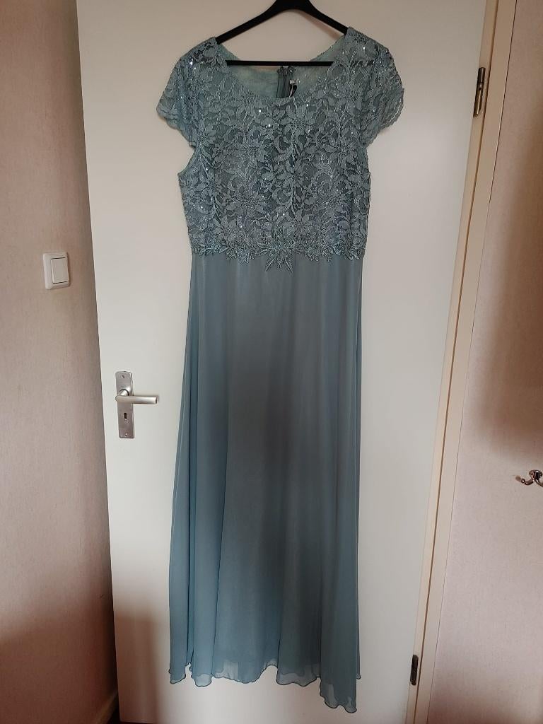 Gala jurk, Galajurk, Maat 46/48 (XL) of groter, Ophalen of Verzenden, Zo goed als nieuw