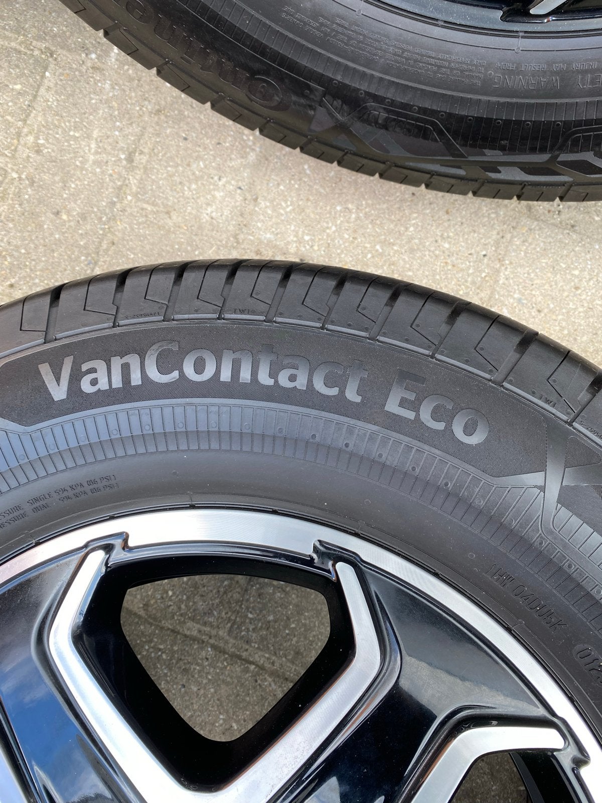 Continental VanContact Eco banden en velgen 215/75 R16 C, Auto-onderdelen, Banden en Velgen, Ophalen, 16 inch, Banden en Velgen