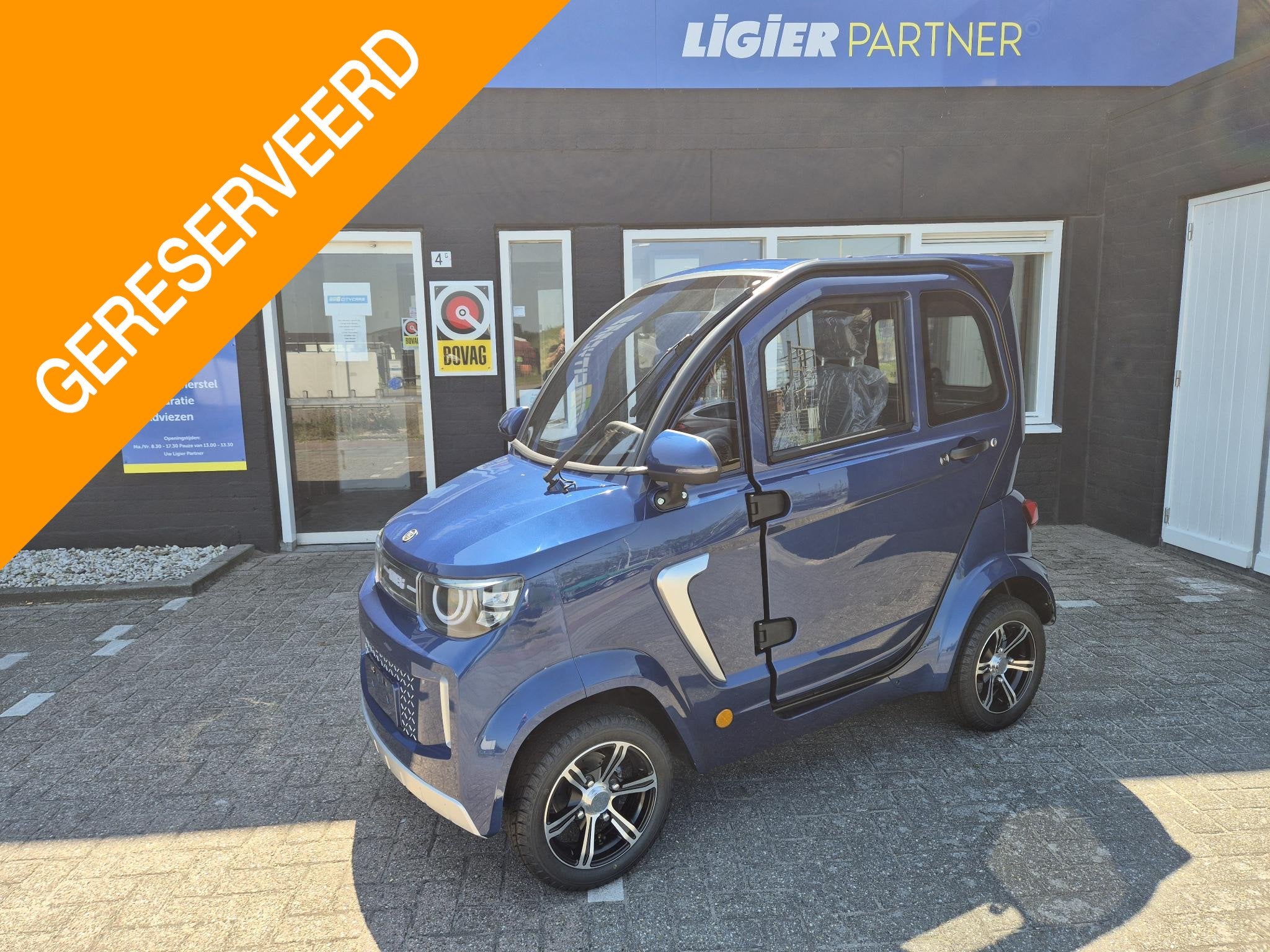 TTZ 2.0 Electric invalidevoertuig, scootmobiel, Auto's, Overige Auto's, Automaat, Dealer onderhouden, Nieuw, 2 stoelen