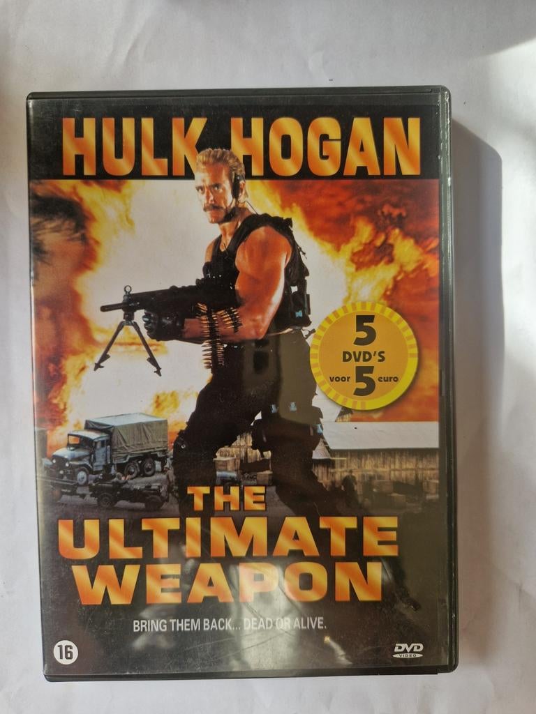 Hulk Hogan - The Ultimate Weapon DVD, Vanaf 16 jaar, Ophalen of Verzenden, Zo goed als nieuw, Actie