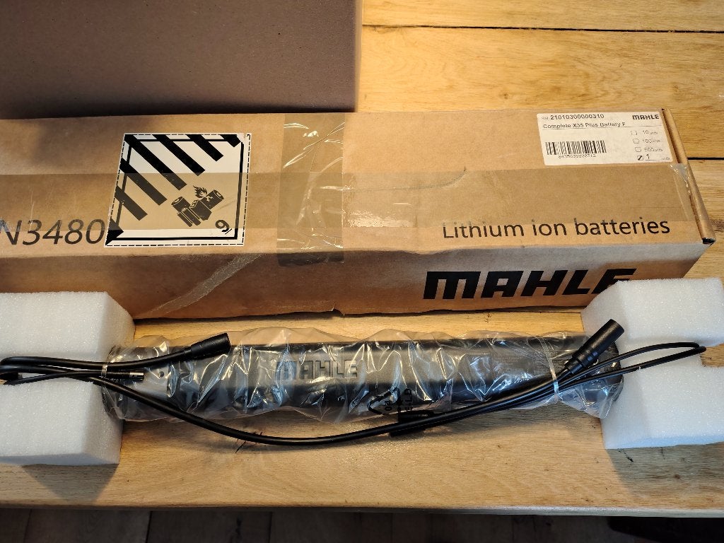 Mahle Fietsaccu X35 + Accu B1 Batterij Nieuw, Overige typen, Onbekend, Nieuw, Ophalen of Verzenden