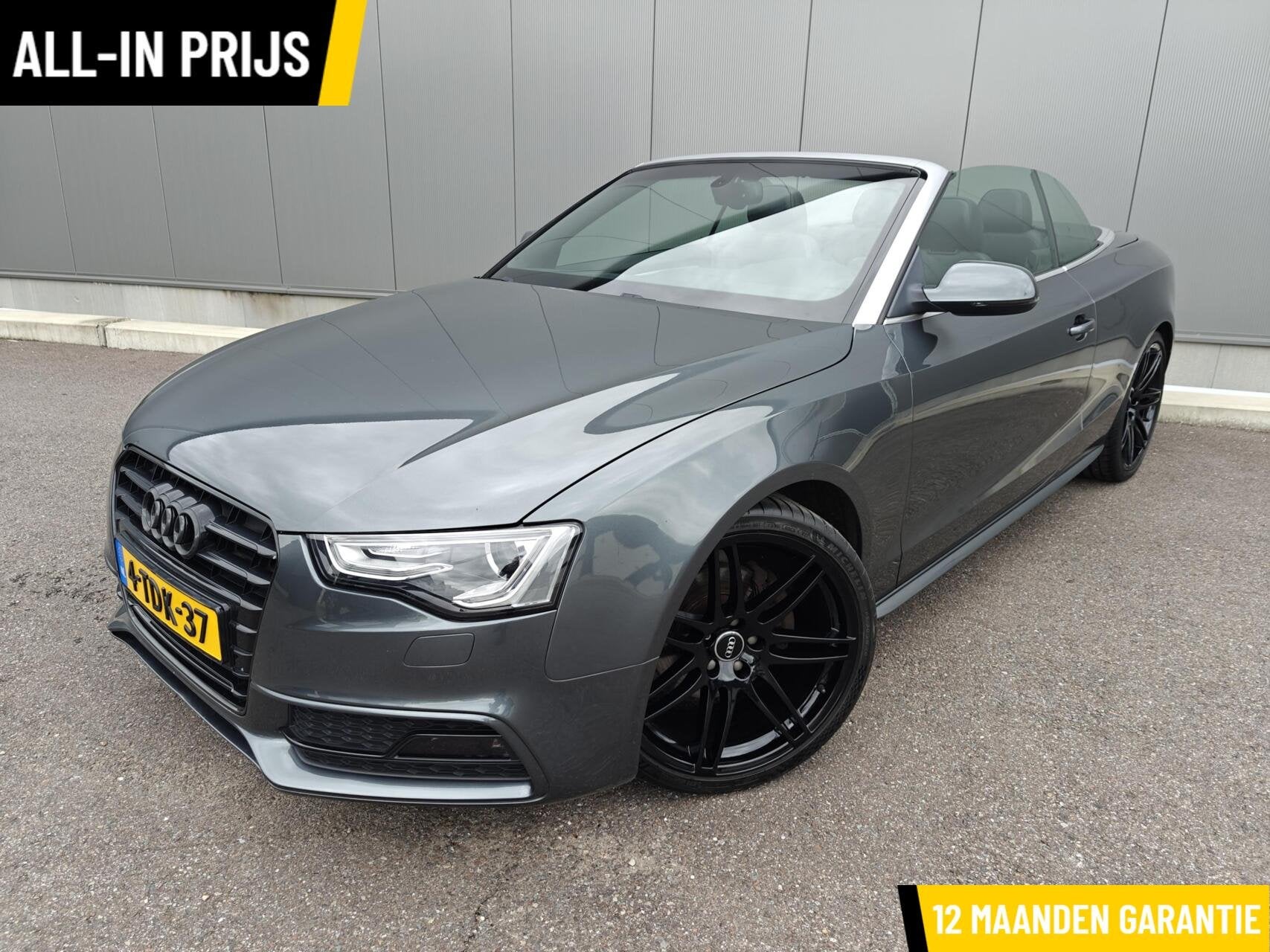 Audi A5 Cabriolet|NL Auto|S-Line|20inch|Leder|Stoelverwarmin, Auto's, Euro 5, Gebruikt, 4 cilinders, Cabriolet