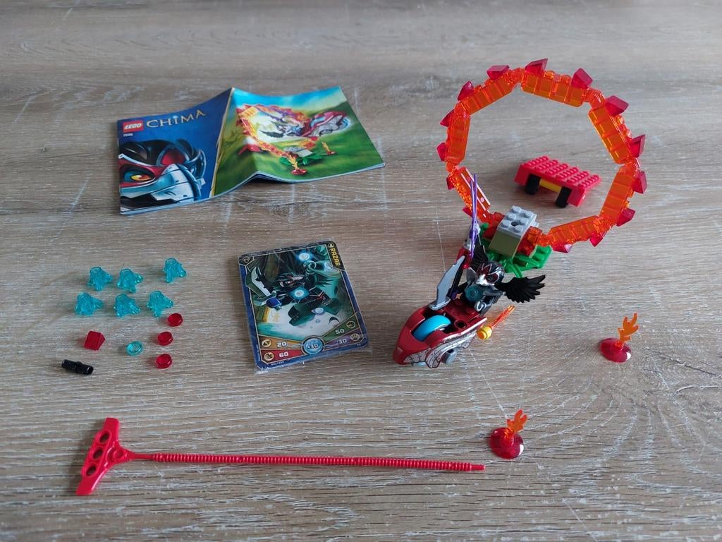Lego chima 70100 compleet set met boekje, Compleet, Overige thema's, Lego, Ophalen of Verzenden