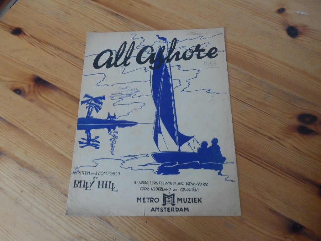 All ashore - billy hill, Gebruikt, Gitaar, Ophalen of Verzenden, Artiest of Componist