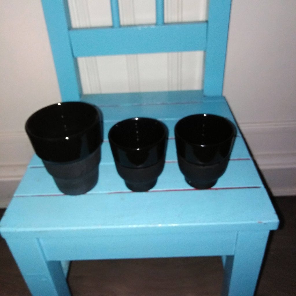 Nespresso Touch kopjes 3 stuks, Ophalen, Gebruikt, Overige stijlen, Kop(pen) en/of Schotel(s)