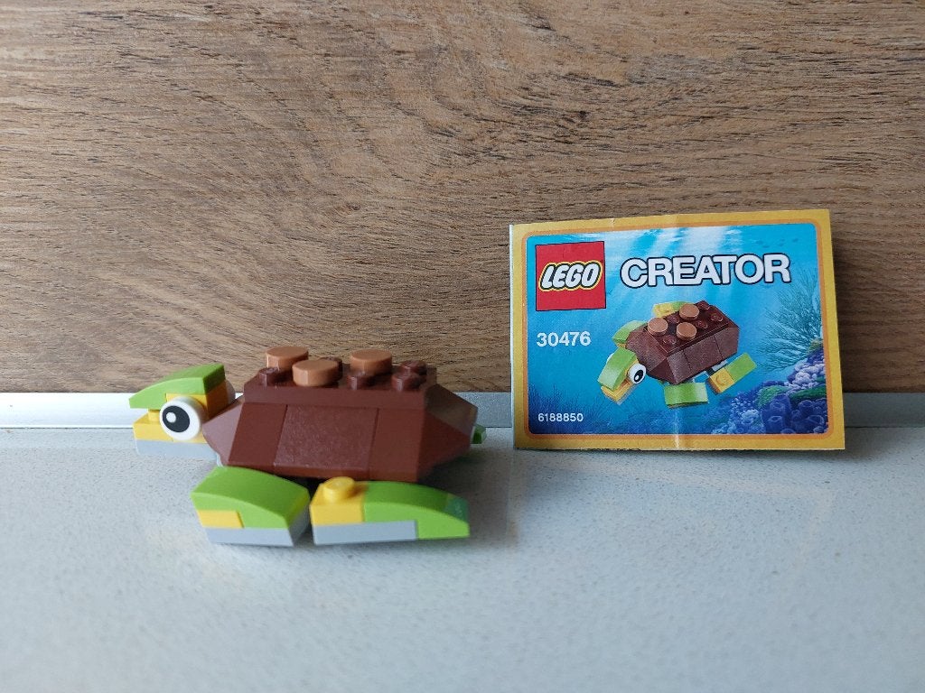 Lego 30476 Creator – Schildpad (3in1), Inclusief instructies, Overige thema's, Lego, Ophalen of Verzenden