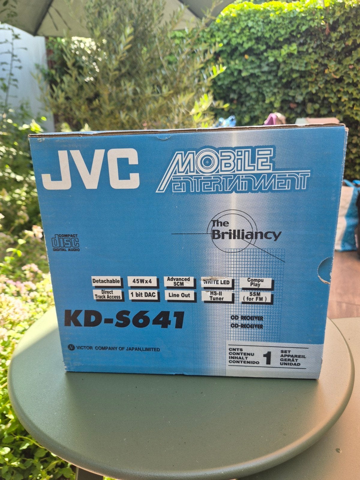 JVC KD-S641 auto CD- receiver CD/ Radio nieuw in doos., Ophalen, Nieuw