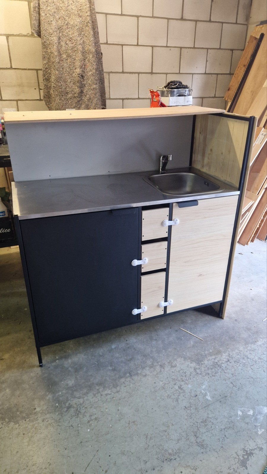 keukenblok, Hout, Ophalen of Verzenden, Meerkleurig, Overige typen