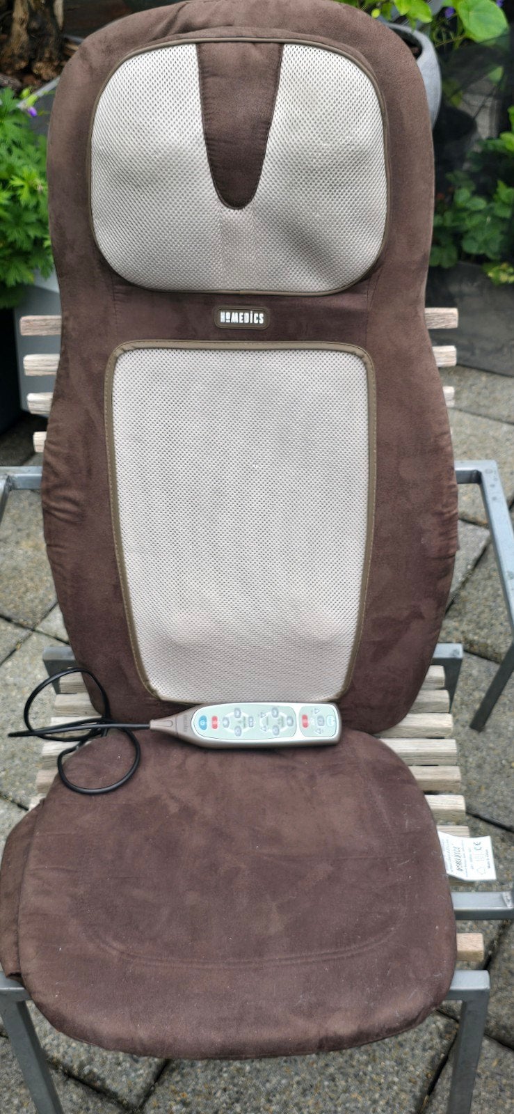 Shiatsu Massagekussen Rug & Schouder met Warmtefunctie, Sport en Fitness, Massageproducten, Ophalen of Verzenden, Gebruikt, Massagestoel of Kussen