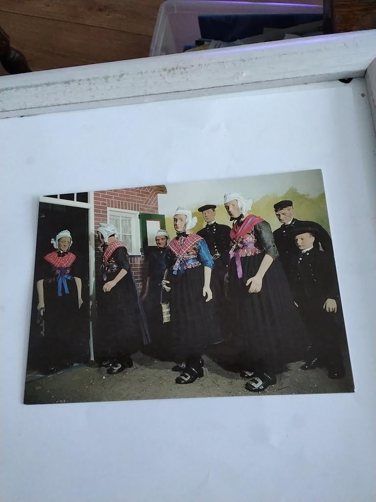 STAPHORST. ROUVEEN. OV.  1950-60. KERKGANG, Ophalen of Verzenden, 1940 tot 1960, Overijssel