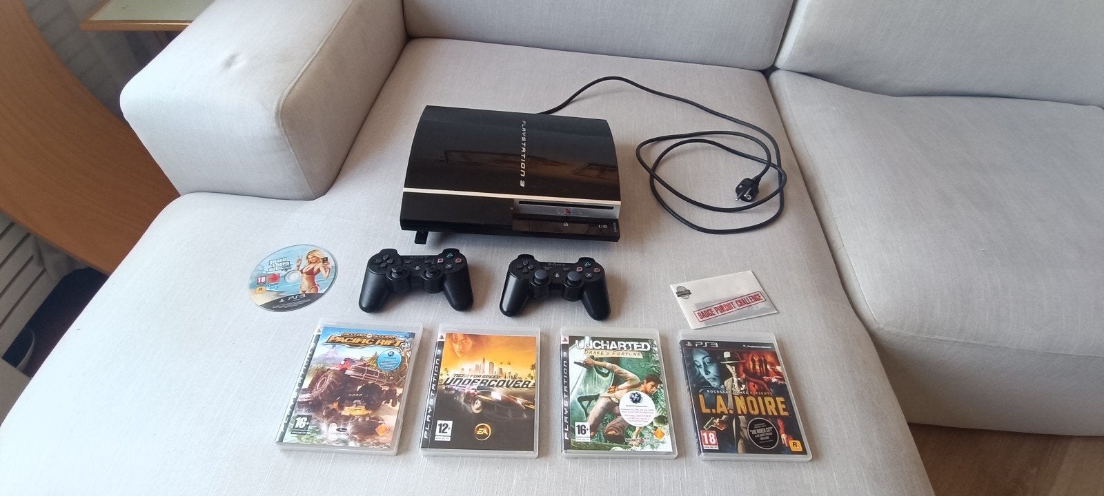 PS3 met spellen, Spelcomputers en Games, Spelcomputers | Sony PlayStation 3, Ophalen of Verzenden