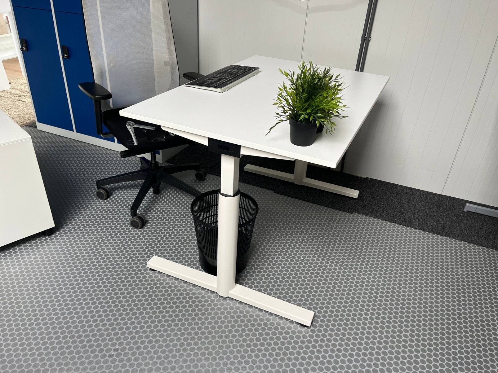Gispen TM Bureau slinger buruau, Zo goed als nieuw, Gispen, Gispen, Wit