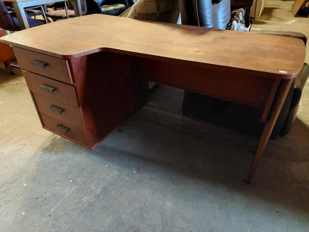 Vintage bureau, Ophalen, Overige typen, Gebruikt, Bruin