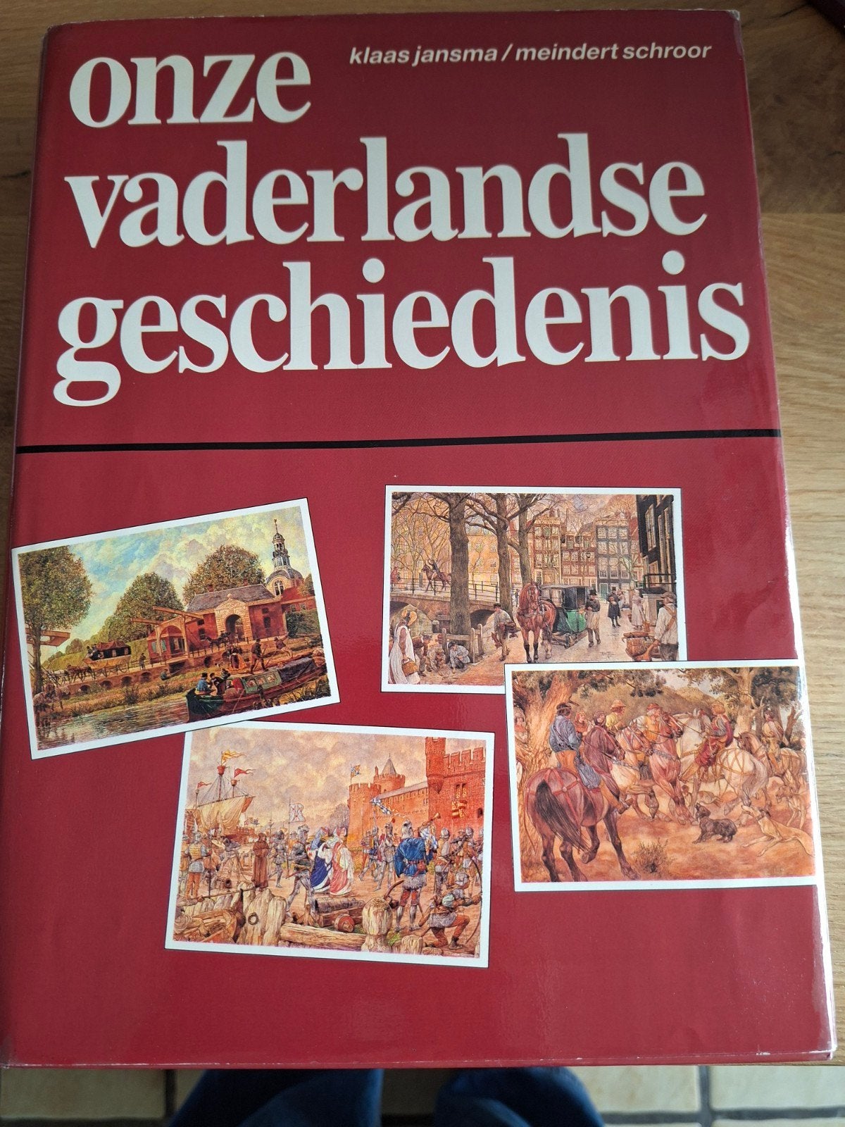 Onze vaderlandse geschiedenis - Klaas Jansma, Ophalen of Verzenden, 20e eeuw of later, Zo goed als nieuw, Klaas Jansma, Meindert Schroor