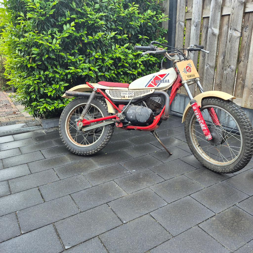 YAMAHA TY 80 TRAIL, Fietsen en Brommers, Brommers | Overige merken, Ophalen of Verzenden, Gebruikt, 79 cc, Yamaha