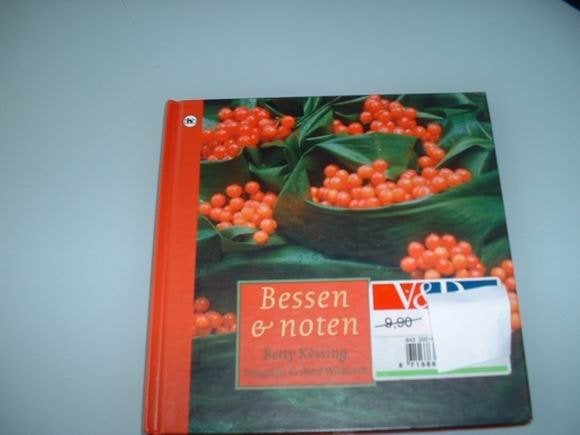 decoraties bessen en noten boekje, Ophalen of Verzenden, Zo goed als nieuw, Overige thema's, Overige typen
