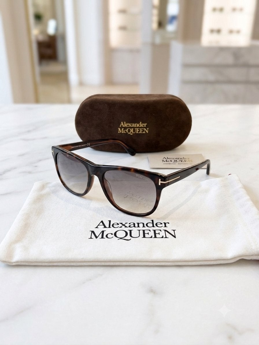 Tom Ford Zonnebril Olivier, Sieraden, Tassen en Uiterlijk, Zonnebrillen en Brillen | Heren, Overige merken, Zonnebril, Bruin, Ophalen of Verzenden