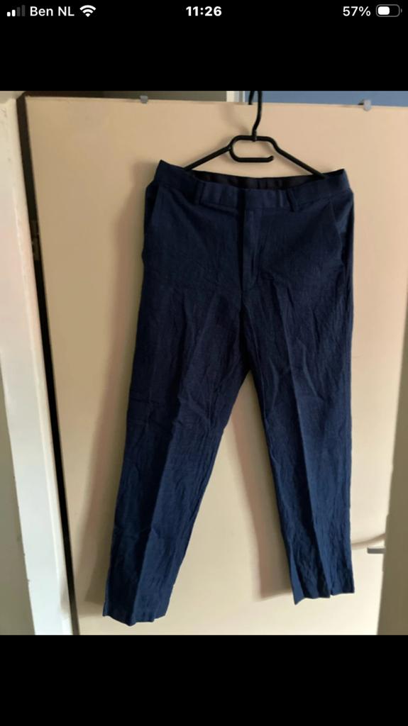 Kostuumpantalon H&M maat 170, Kinderen en Baby's, Kinderkleding | Maat 170, Ophalen of Verzenden, Zo goed als nieuw, Jongen