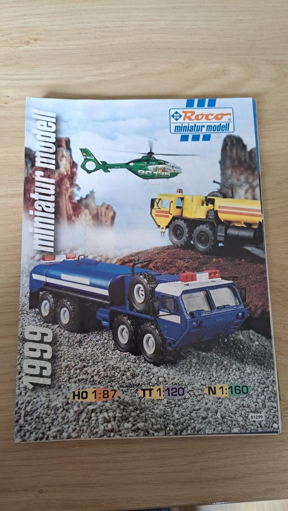 Roco Miniatuur Model Catalogus 1994-2000, Ophalen of Verzenden, Gelezen, Catalogus