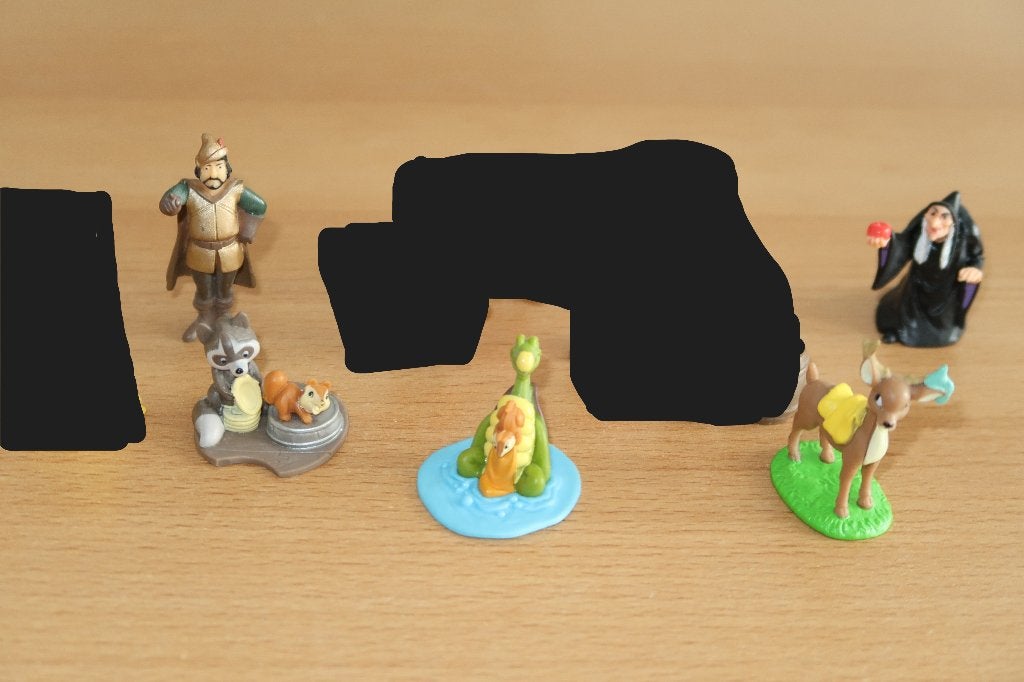 Sneeuwwitje en de 7 Dwergen Figuren AH / Disney taarttopper, Ophalen of Verzenden, Sneeuwwitje of Doornroosje, Zo goed als nieuw