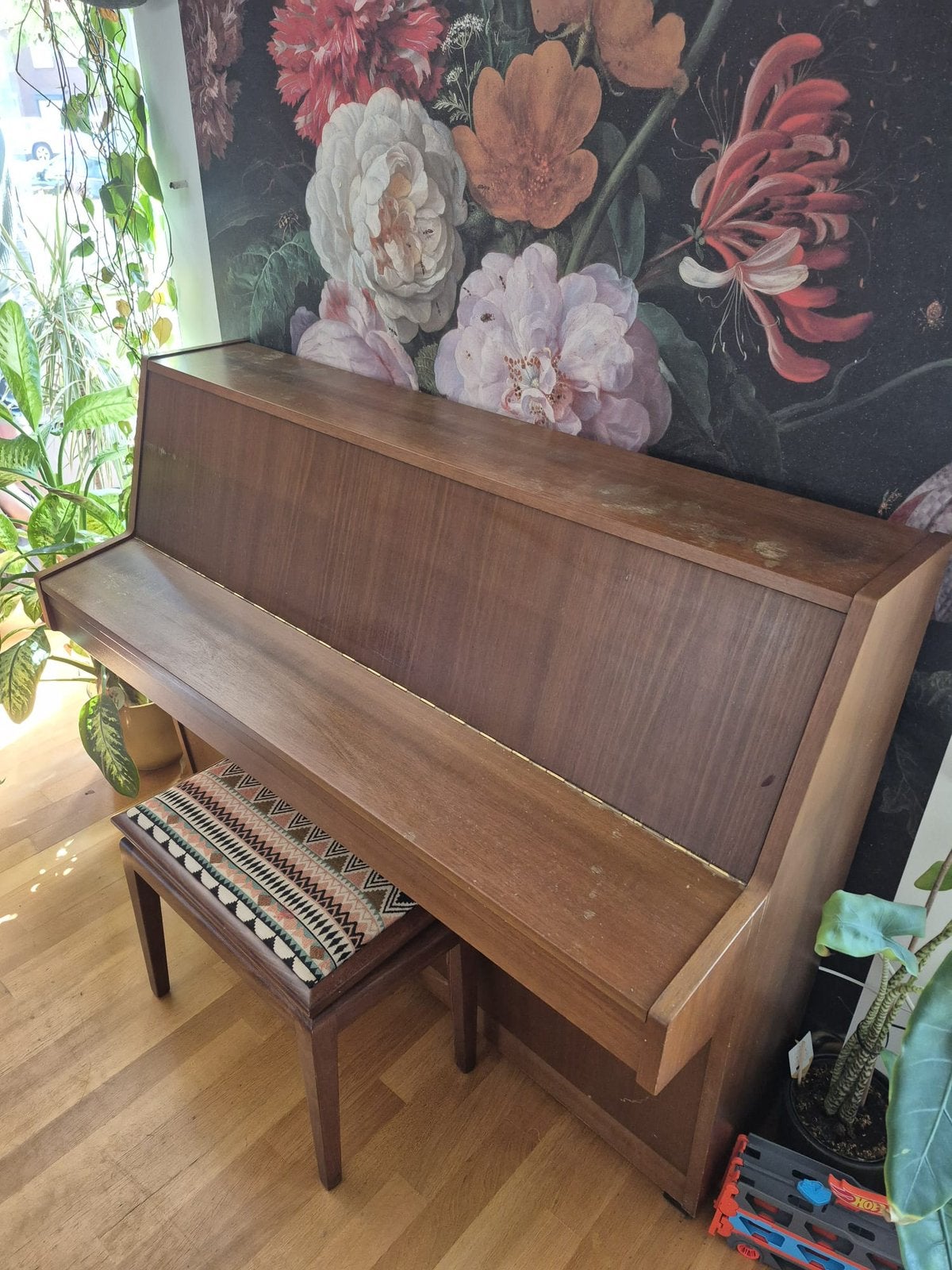 Zimmerman (les) piano, Ophalen, Gebruikt, Bruin, Piano
