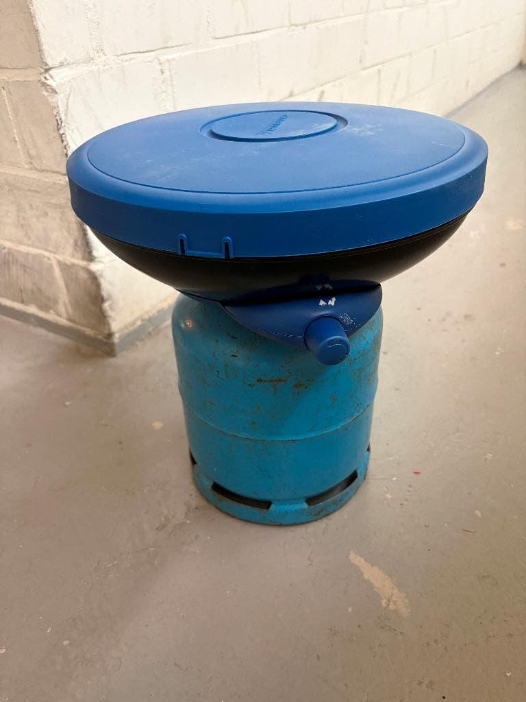 Campinggas Partygrill, Caravans en Kamperen, Kampeeraccessoires, Ophalen, Zo goed als nieuw