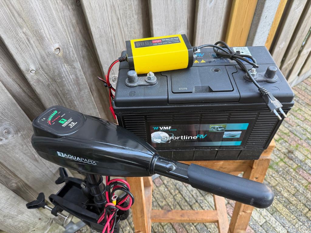 AquaParx 32 LBS met Sportline 105Ah en Intelligent oplader, Ophalen, Gebruikt, Overige typen