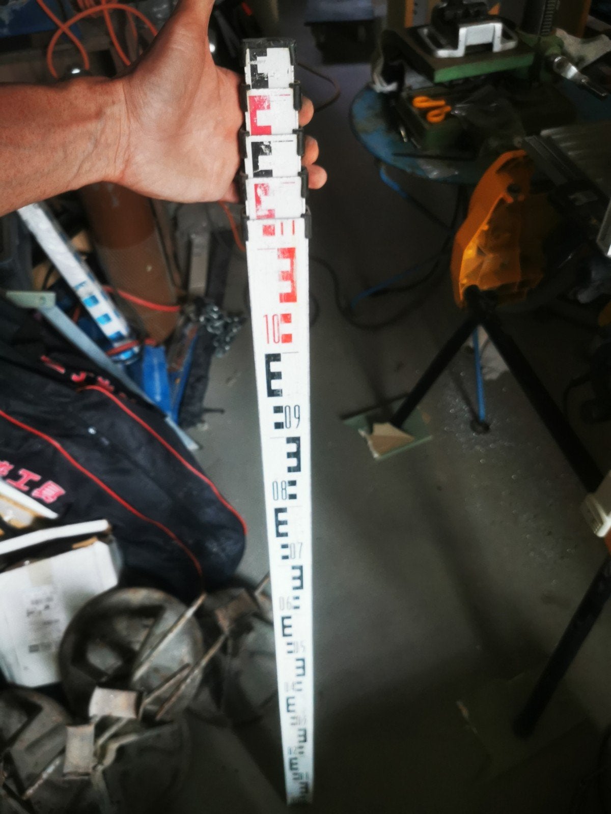 Nestle Telescopische Hoogtemeter 5m Tenimeter, Ophalen of Verzenden, Gebruikt, Afstand