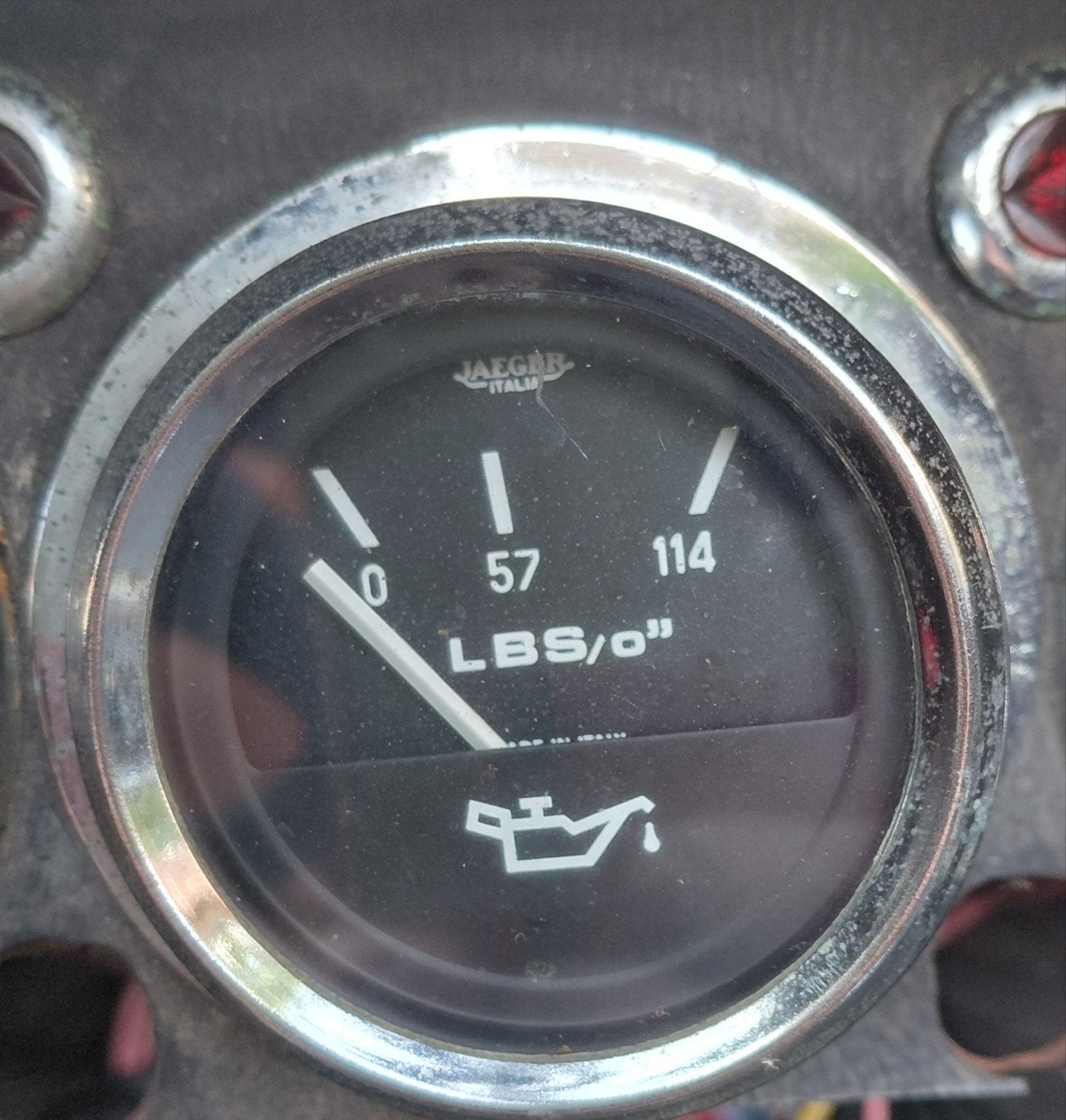Jaeger Italia Oliedrukmeter - ALFA ROMEO Klassieke Auto Onde, Auto-onderdelen, Ophalen of Verzenden, Gebruikt, Overige automerken