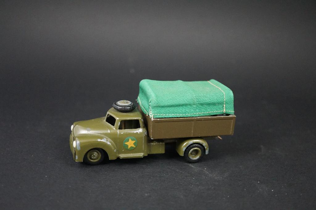 Tekno Wilmer Militaire vrachtwagen - TOP vintage jaren 50, Antiek en Kunst, Antiek | Speelgoed, Ophalen of Verzenden