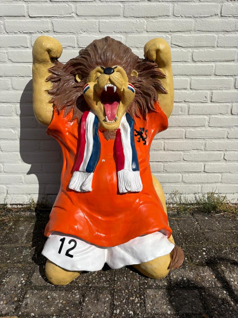 Nederlandse Leeuw Oranje, Tuin en Terras, Tuinbeelden, Ophalen, Kunststof