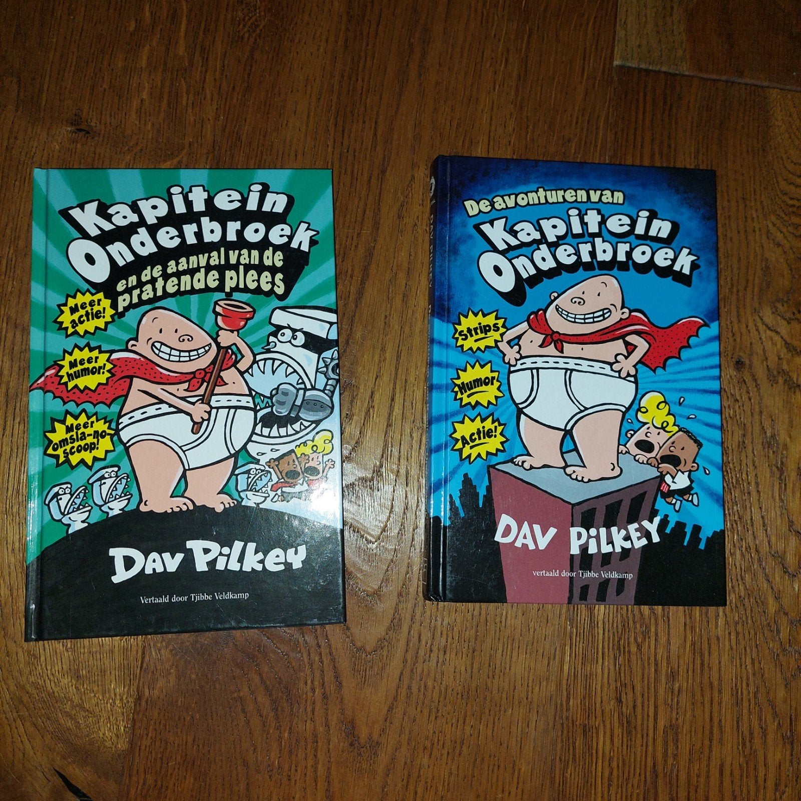 Kapitein Onderbroek leesboeken, Ophalen of Verzenden, Gelezen, Cartoons