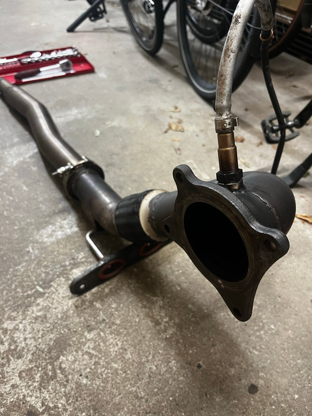 Catless 3 inch downpipe - golf 5 GTI, Ophalen, Gebruikt, Volkswagen