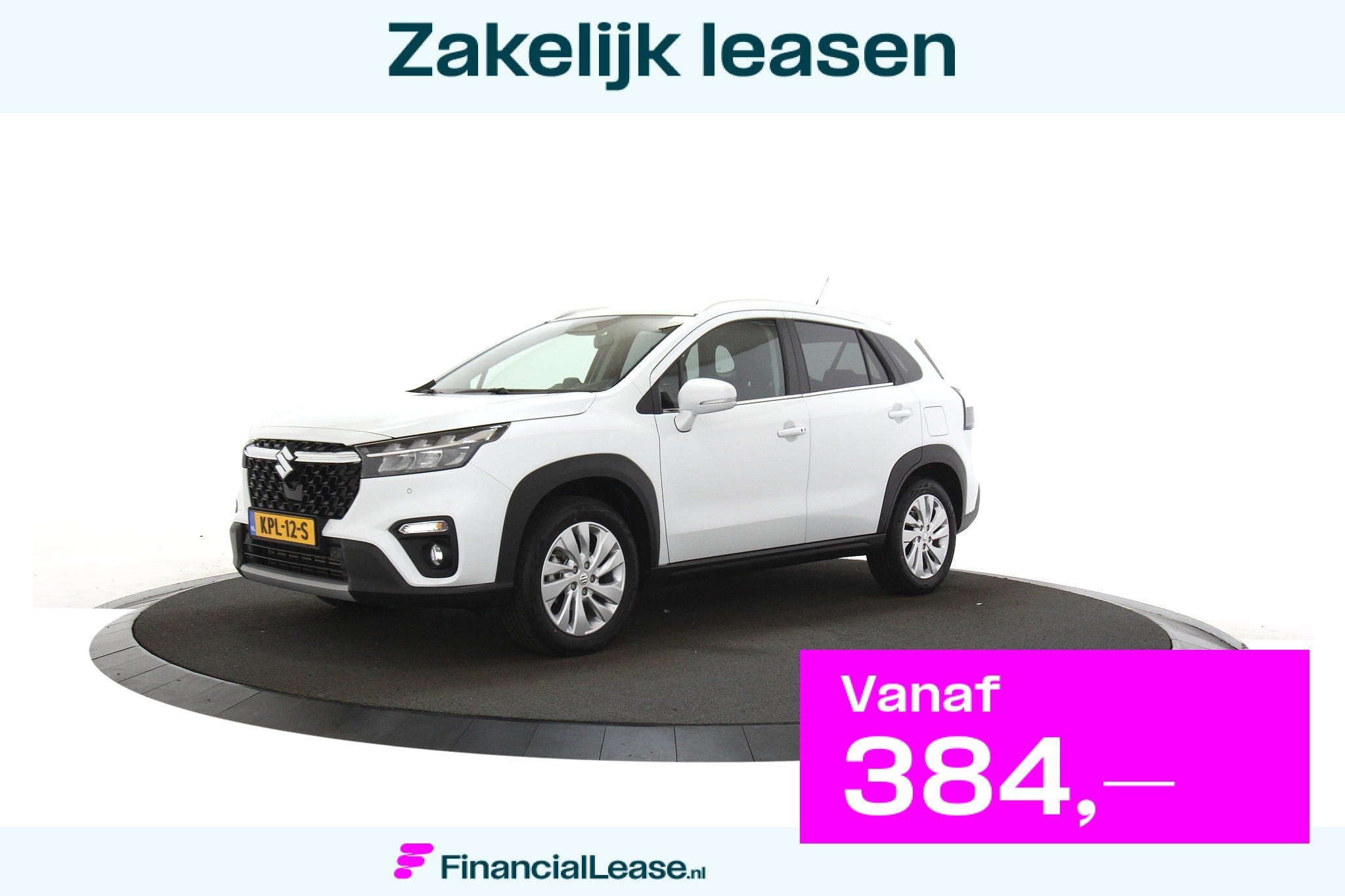 Suzuki S-cross 1.4 Boosterjet Select Smart Hybrid, Voorwielaandrijving, Stof, Gebruikt, Euro 6