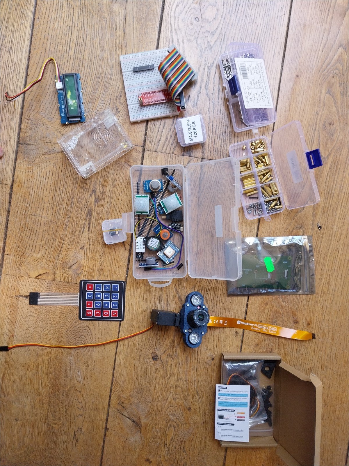 Raspberry Pi sensors/toebehoren, Ophalen of Verzenden, Gebruikt