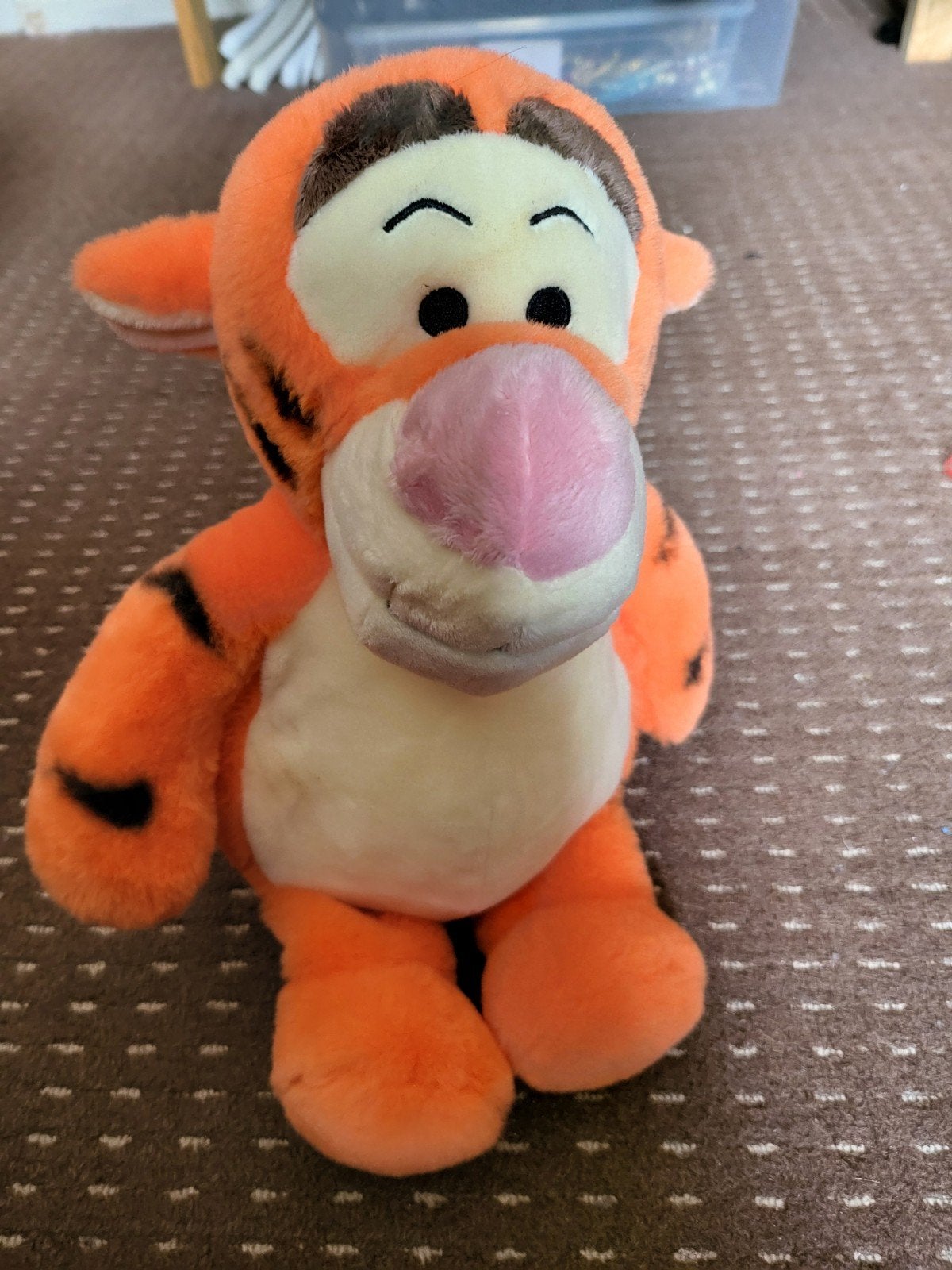 Tijgertje knuffel Winnie de Poeh, Kinderen en Baby's, Speelgoed | Knuffels en Pluche, Oranje, Disney, Ophalen of Verzenden, Middelgroot (20 tot 80 cm)