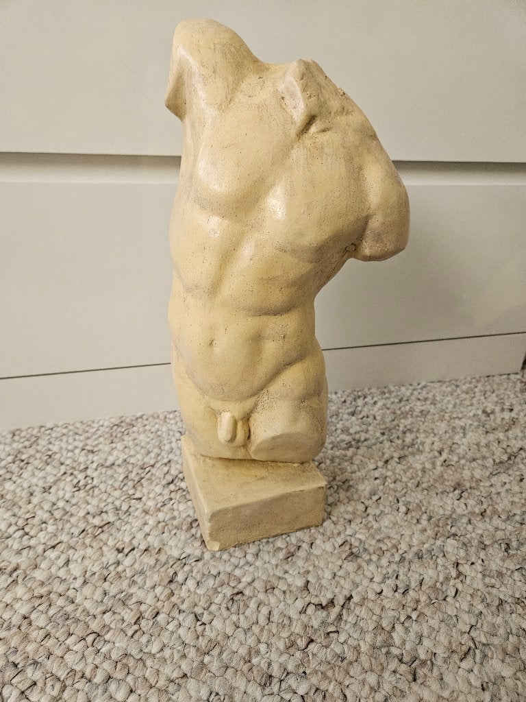 sculptuur torso milo tor, Ophalen of Verzenden, Buste, Man