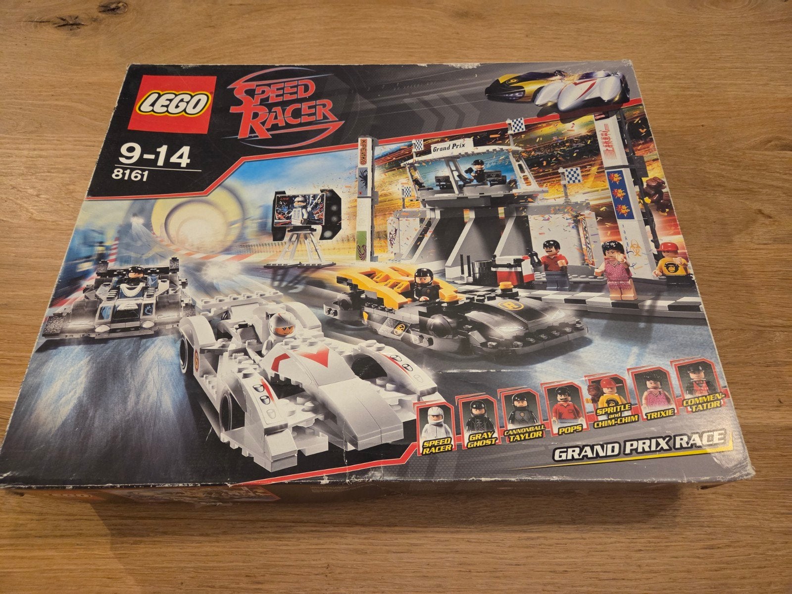 Lego 8161 speed racers in doos, Ophalen of Verzenden, Gebruikt