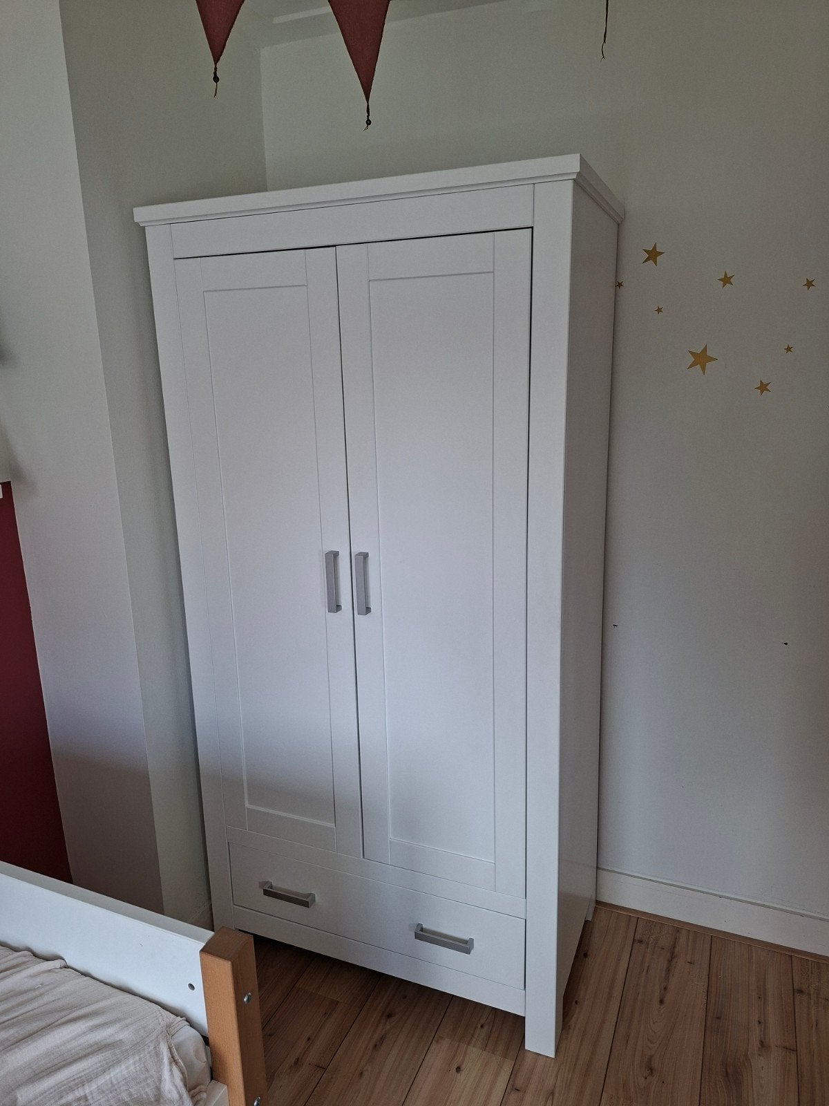 Bopita Sofie kledingkast kind - 190x94x54 cm, Met deur(en), Gebruikt, 150 tot 200 cm, Overige houtsoorten