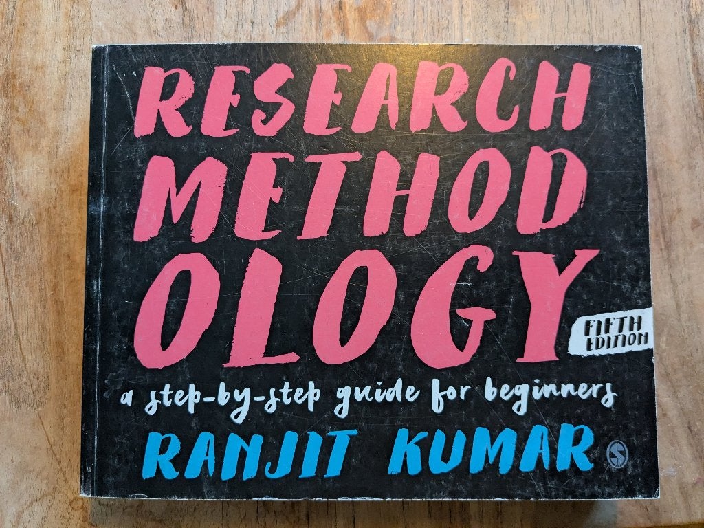 Research Methodology Ranjit Kumar, Gelezen, Ophalen of Verzenden, WO, Ranjit Kumar