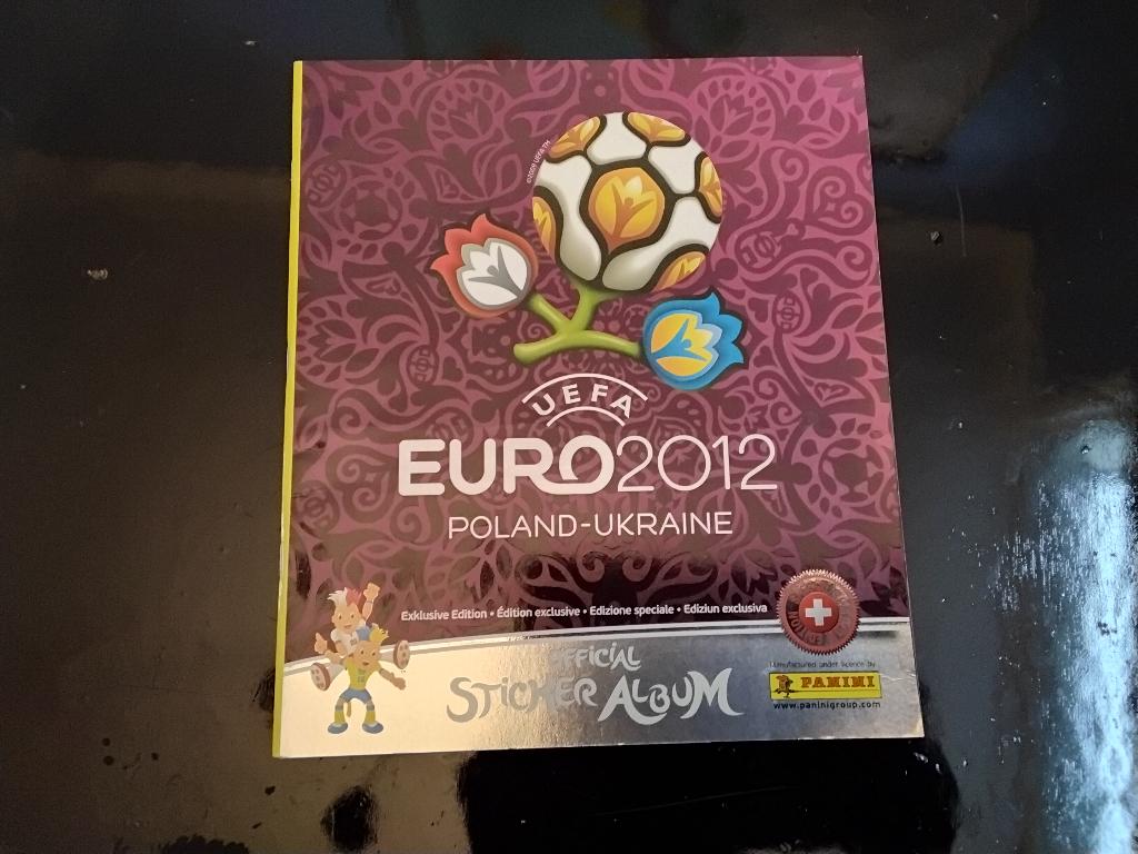 Panini boek Euro 2012 Polen-Oekraïne, Ophalen, Zo goed als nieuw, Meerdere stickers